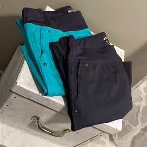 Lot of 2. Healing Hands Purple Label Yoga bottoms.